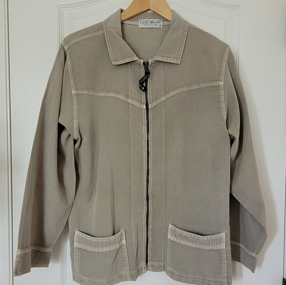 EZZE Wear Zipper Cotton Jacket | size SMALL - Picture 6 of 6